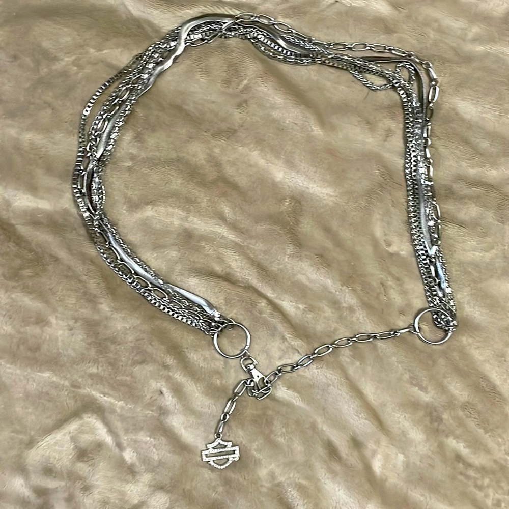 Harley Davidson womens chain belt